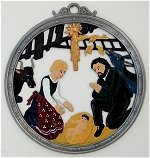 Nativity Ornament Med